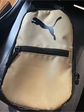 Puma Tan and Black Bag